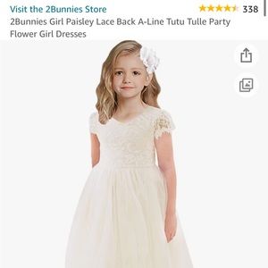 Flower Girl Dress Toddler OffWhite